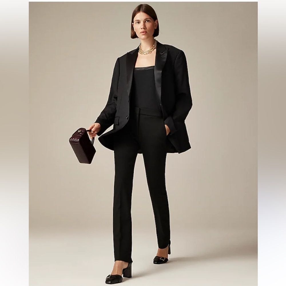 J Crew Pants 16 Tall Black